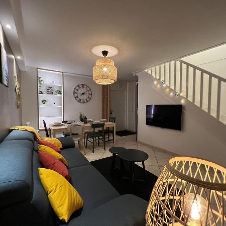 T3 Flat Moderne Sur 2 Etages Metro Parking Free Entrance Autonome Leilighet Rouen Eksteriør bilde