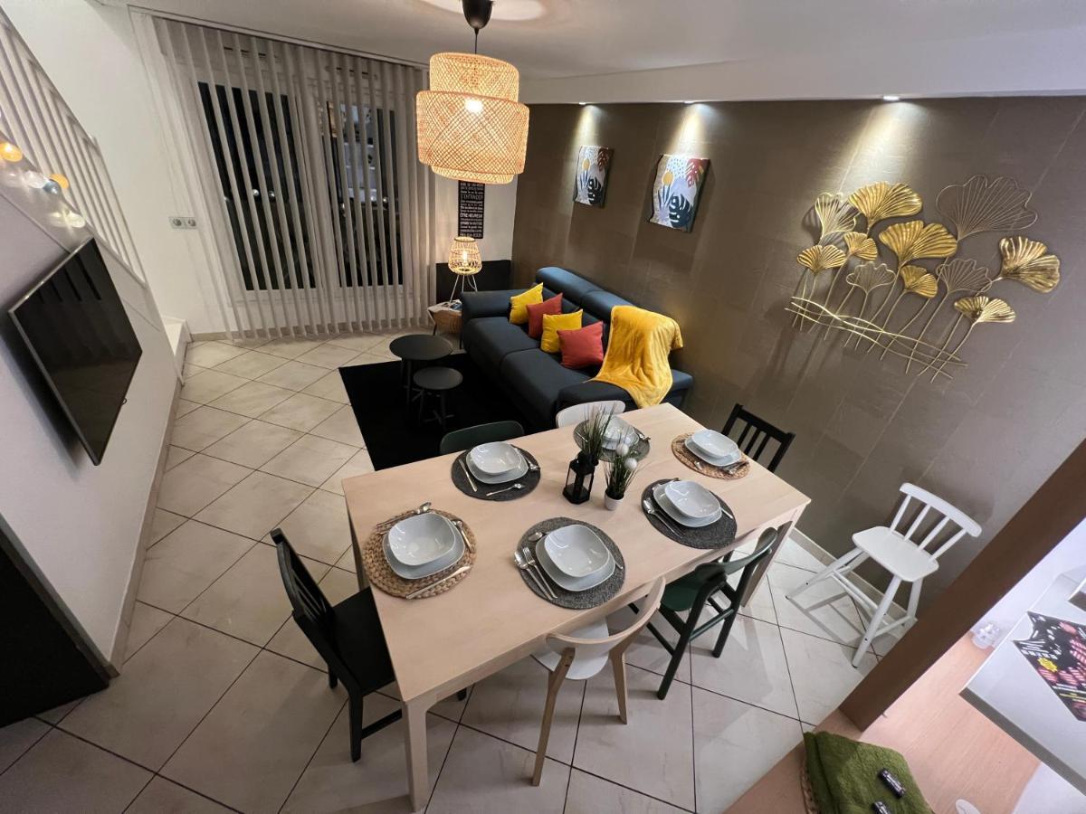 T3 Flat Moderne Sur 2 Etages Metro Parking Free Entrance Autonome Leilighet Rouen Eksteriør bilde