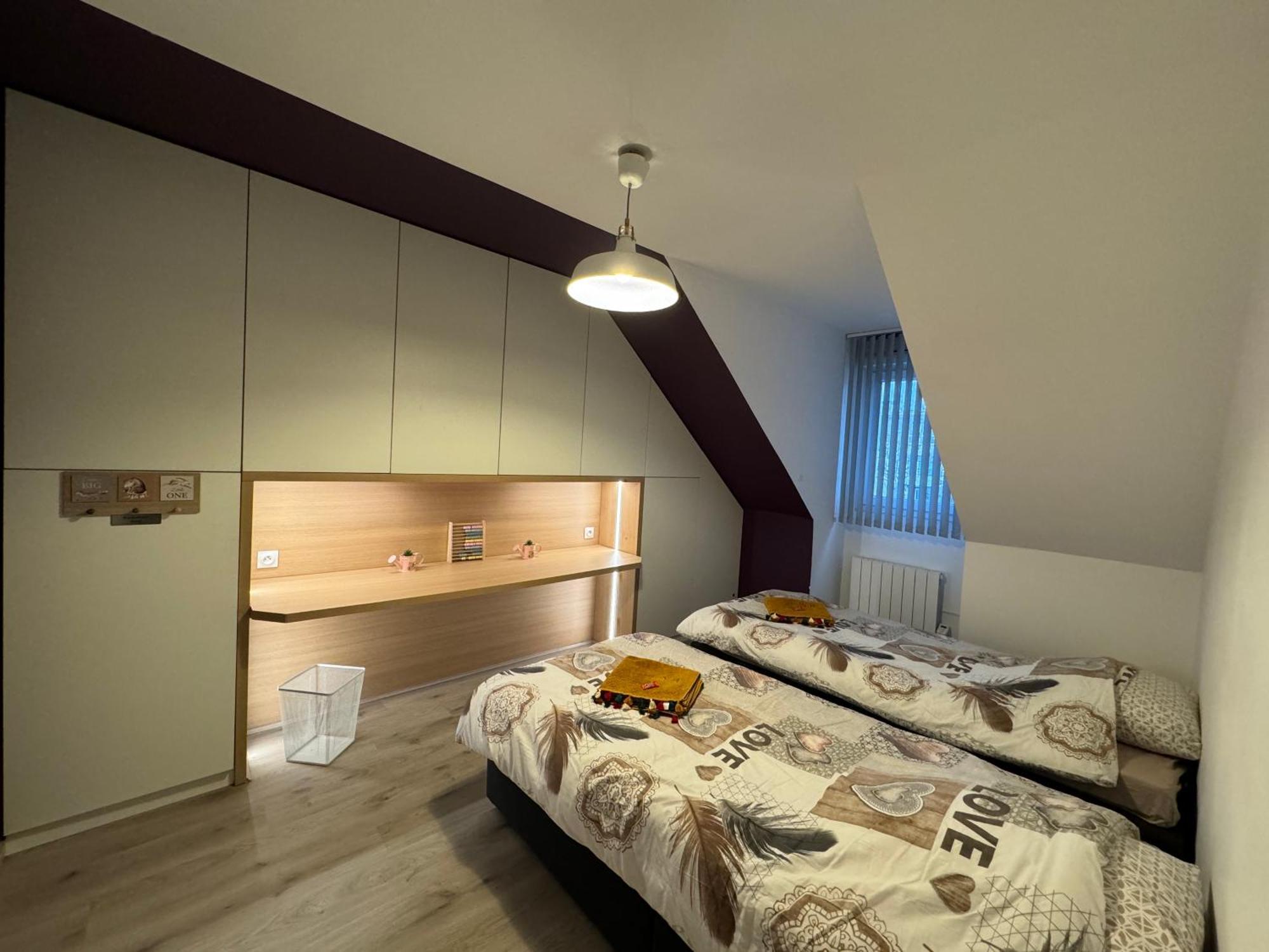 T3 Flat Moderne Sur 2 Etages Metro Parking Free Entrance Autonome Leilighet Rouen Eksteriør bilde
